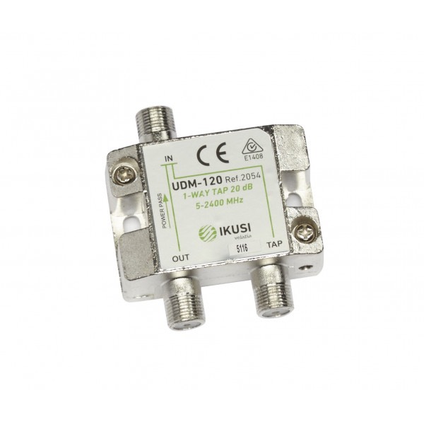 UDM-120 - Derivador de 1 salida y 20 dB