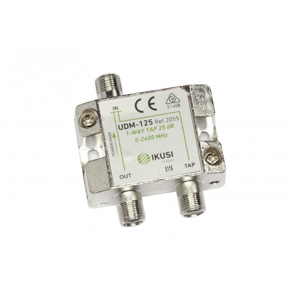 UDM-125 - Derivador de 1 salida y 25 dB