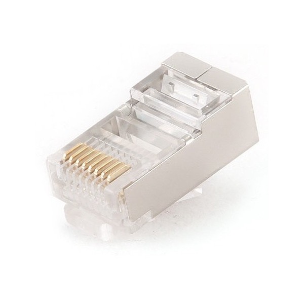 LC-8P8C-002 - Conector Macho RJ45 CAT.6  - PACK 100 unds