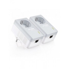 TL-PA4010PKIT - Kit Adaptador de Red Powerline AV500 con enchufe incorporado