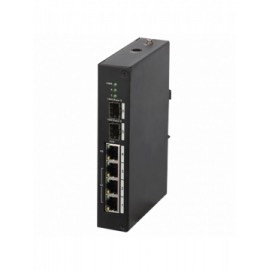 XS-SW0604-96-DIN-HIPOE - Switch 4 puertos PoE