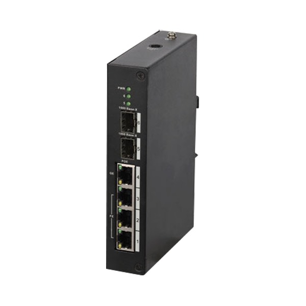 XS-SW0604-96-DIN-HIPOE - Switch 4 puertos PoE