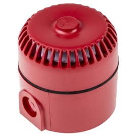 Sirena cableada para interior y exterior de incendios Roshni LP, ROLP-FIRE