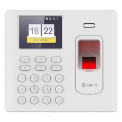 Safire SF-AC3012KEMDW-IPW - Control de Presencia Huella, Tarjeta EM y PIN