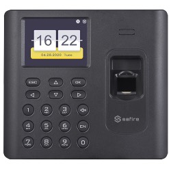 Safire SF-AC3012KEMD-IPW - Control de Presencia Huella, Tarjeta EM y PIN