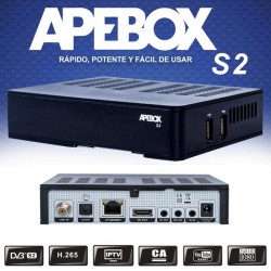 Apebox S2 - Receptor de Satélite H265