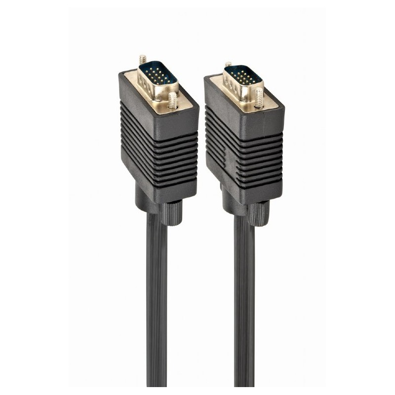 CC-PPVGA-6B - Cable negro para monitor VGA HD15 macho a HD15 macho, 1,8m