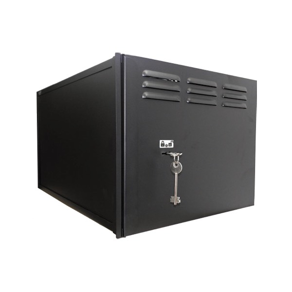 Caja metálica cerrada para DVR, LOCKBOX-6U-S