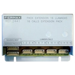 Fermax 2441 - Módulo de extensión 16 llamadas para placas VDS City y MDS City