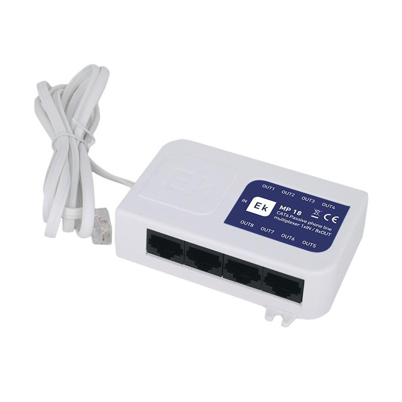 MP-18 - Multiplexor pasivo para Telefonía