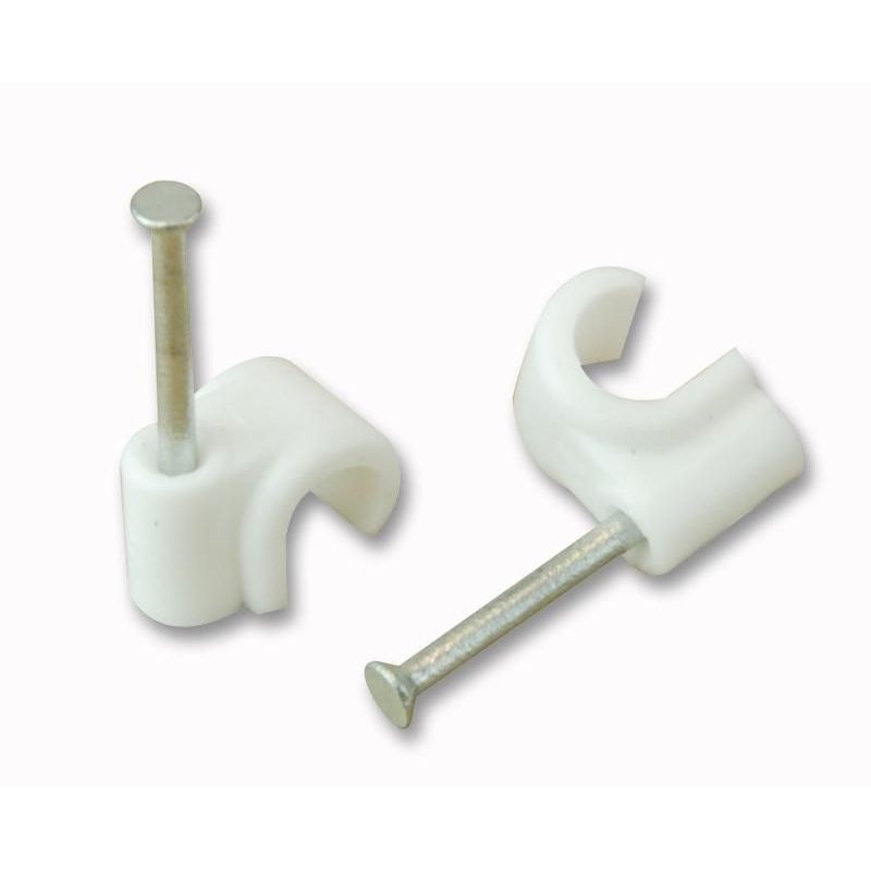 AIT6 - Grapa con clavo para cable coaxial