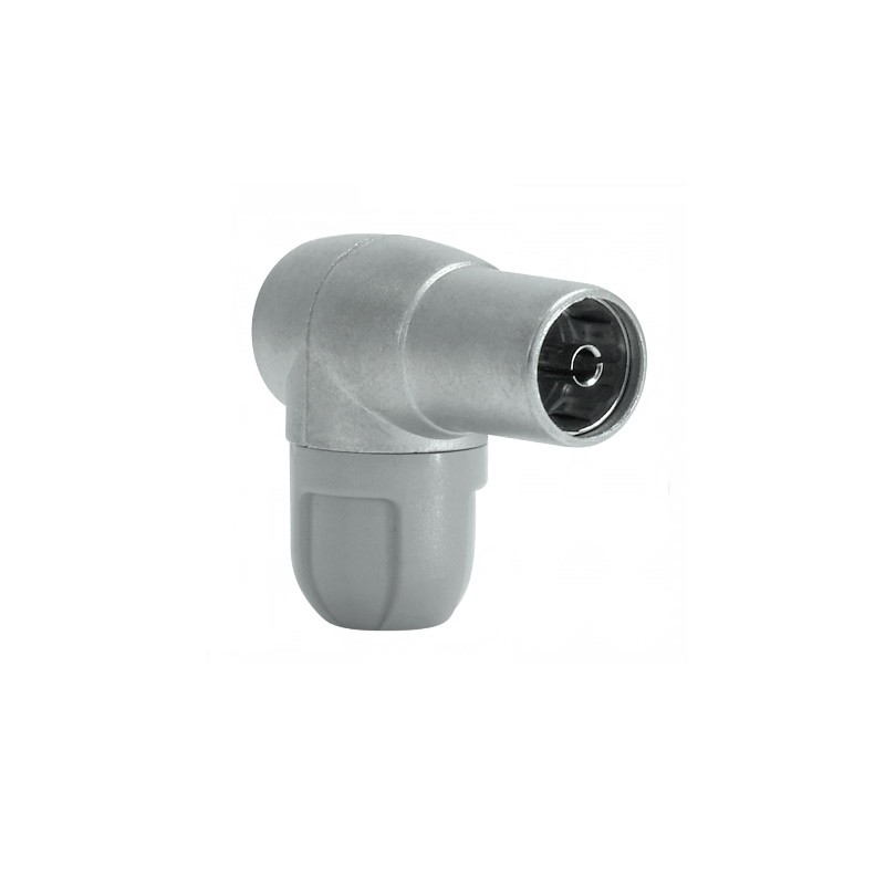 Televés 4131 - Conector acodado "CEI" Hembra 9,5mm