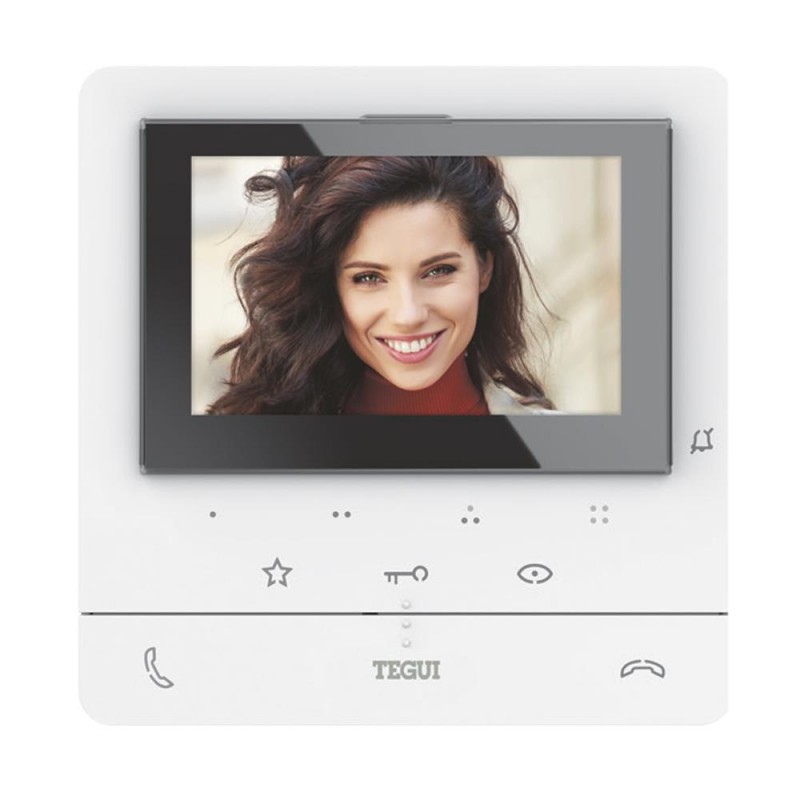 Tegui 374521 - Monitor manos libres con Teleloop y Pantalla LCD 5"