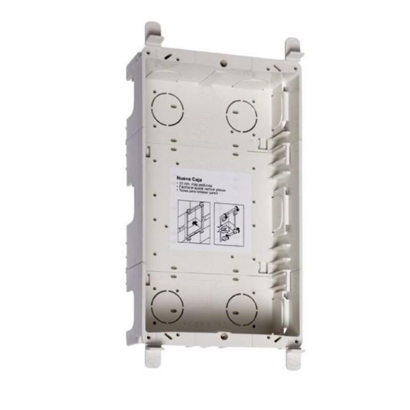 Tegui 375602 - Caja para empotrar 2 módulo