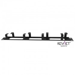 Keynet FRO-1U5M - Organizador de cables 1U para rack 19"