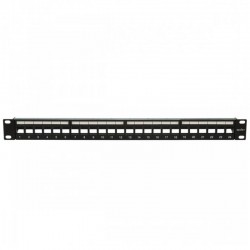 Keynet TP-6VF - Panel de parcheo FTP vacío 24 keystones.