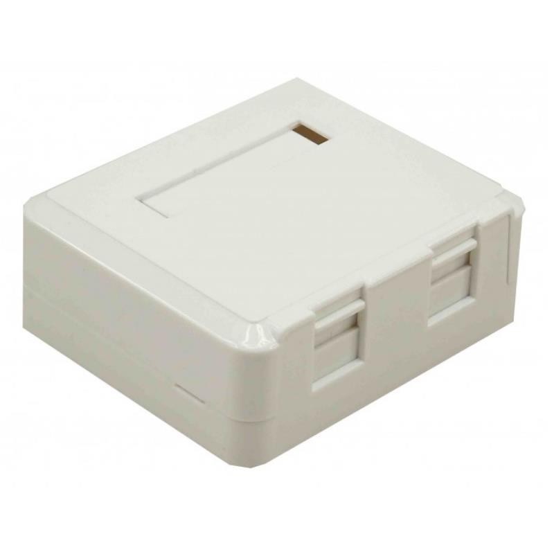 Keynet FMB-2PK-WH - Roseta final para 2 conectores Keystone