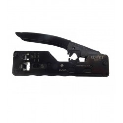 Keynet FE-795-F - Crimpadora RJ11/45 macho para corte y pelado