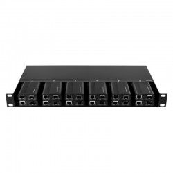 RACK-1U12MC-AC220D - Chasis metálico 1U - 19"