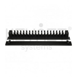 Keynet FRO-1UTS - Organizador de cables metálicos para racks 19’’