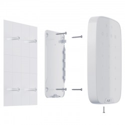 Ajax AJ-KEYPADPLUS-W - Teclado independiente con lector RFID de tarjetas para Central de Alarma AJAX.