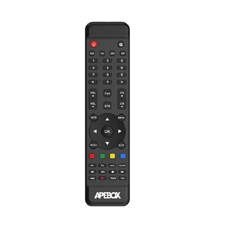 MDAPEBOXS2 - Mando a distancia original para el receptor de satélite Apebox S2