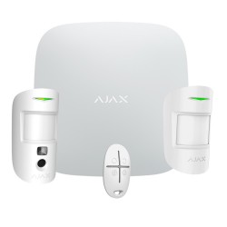AJAX AJ-STARTERKIT-CAM-MP-W - Kit de Alarma Ethernet y dual SIM GPRS