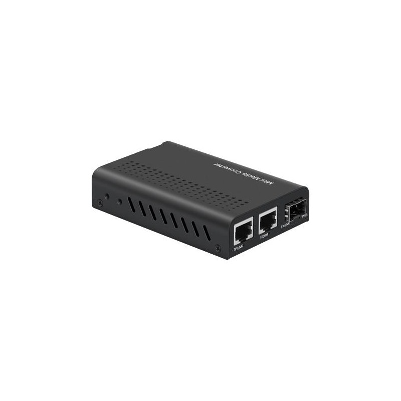 MC2GE-SFP - Conversor de medios 2x Ethernet RJ45 1x SFP Gigabit