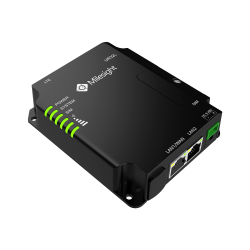 Milesight MS-UR32-L04EU-G-P - Router Industrial 4G con GPS y PoE.