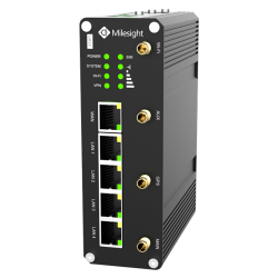 Milesight MS-UR35-L04EU-G-P-W - Router Industrial 4G WiFi GPS PoE.