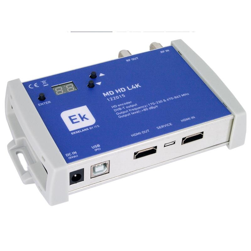 EK MD-HD-L4K - Modulador Digital a COFDM con1 entrada + LOOP HDMI 4K.