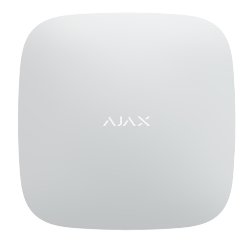 Ajax AJ-HUB2-4G-W - Central de alarma profesional Grado 2 comunicación Ethernet y dual SIM 4G.
