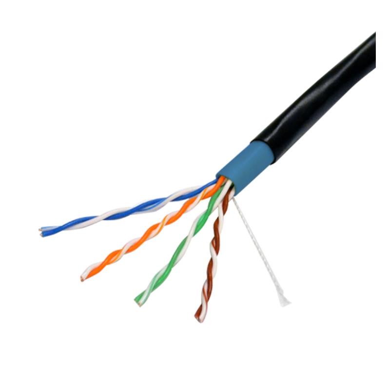 Safire UTP6-305-OUTDOOR-CCA - Cable Cat6 UTP CCA Negro 305 m