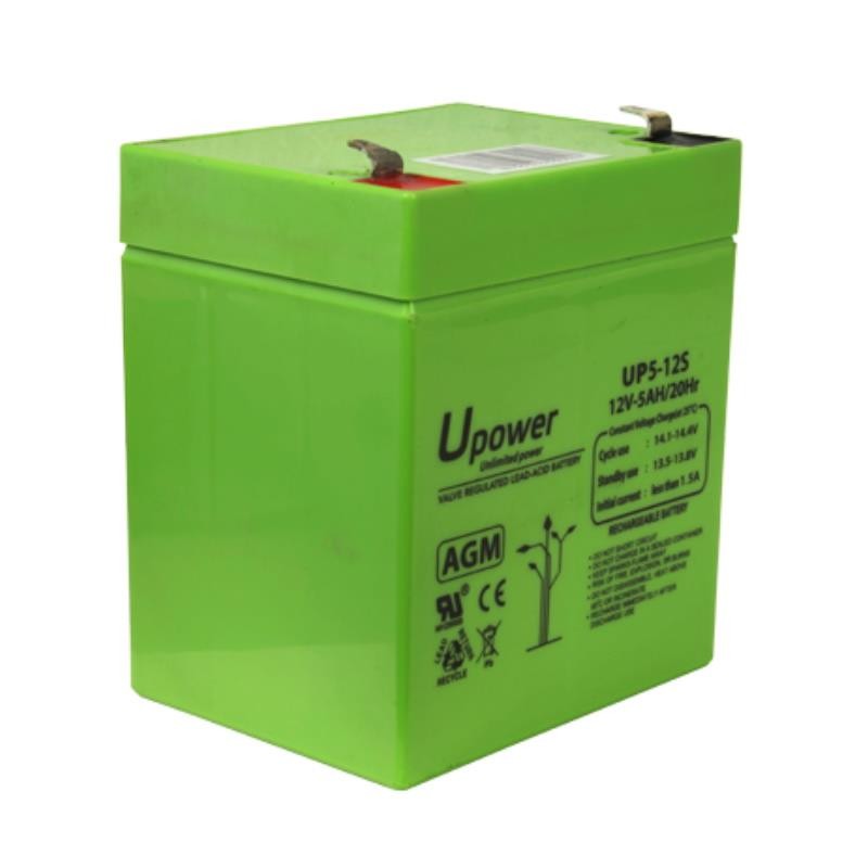 Upower BATT-1250-U - Batería plomo ácido AGM para para respaldo o uso directo.