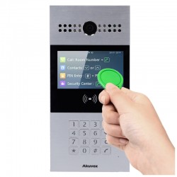 Akuvox AK-R28A - Videoportero IP Antivandálico en Superficie con 2Mpx.