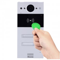 Akuvox AK-R20B-2B - Videoportero IP Antivandálico en superficie con 2Mpx