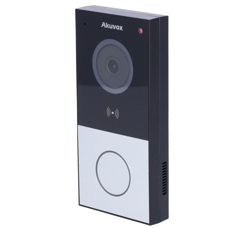 Akuvox AK-E12W - Videoportero IP en superficie con cámara de 2Mpx para 1 apartamento.