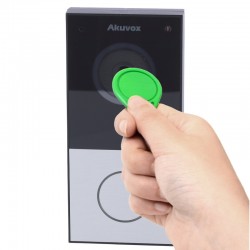 Akuvox AK-E12W - Videoportero IP en superficie con cámara de 2Mpx