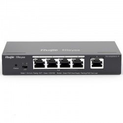 Reyee RG-ES205GC-P, Switch PoE Cloud Capa 2 Reyee 4 puertos PoE 802.3af/at + 1 Uplink RJ45