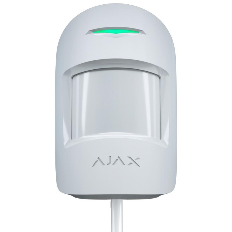 AJAX FIBRA-MOTIONPROTECT-W - Detector volumétrico PIR cableado inmune a mascotas