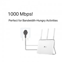 TP-Link TL-PA7017P-KIT - AV1000 Gigabit Powerline Kit de Inicio con Enchufe