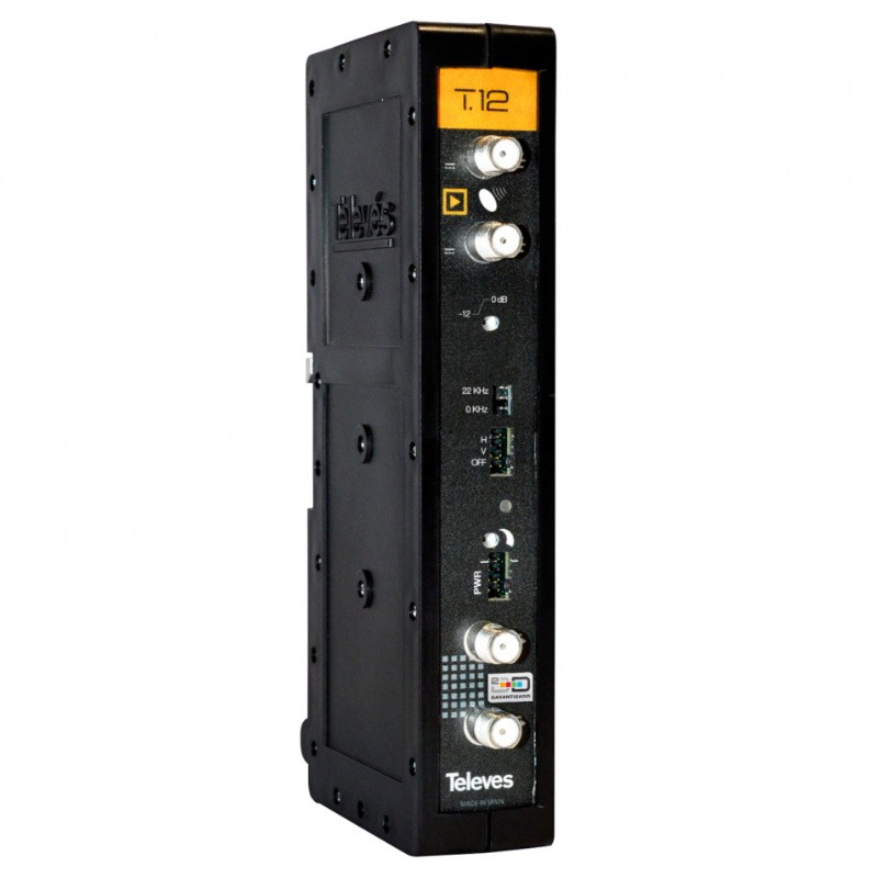 Televés 508012 - Amplificador T12 FI (SAT): 950...2150MHz