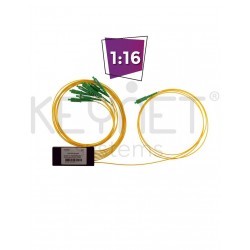 Keynet SOP-BXM-B116-SA - Splitter Óptico 1x16 con pigtails SC/APC