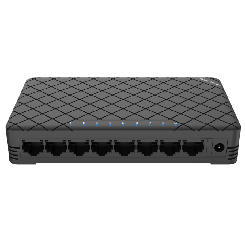 Reyee RG-ES08, Switch Sobremesa carcasa Plástico 8 puertos RJ45.