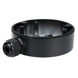 Hikvision DS-1280ZJ-DM21-BLACK -  Caja de conexiones para cámaras domo negra