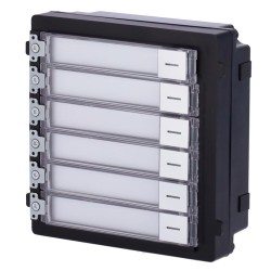 Hikvision DS-KD-KK - Módulo de extensión para videoportero de 6 botones