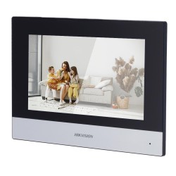 Hikvision DS-KH6320Y-WTE2 - Monitor para videoportero con pantalla táctil TFT 7" a 2 hilos