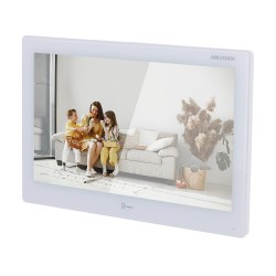 Hikvision DS-KH9510-WTE1(B) - Monitor para videoportero con pantalla táctil TFT de 10"