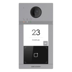 Hikvision DS-KV8113-WME1(C) - Videoportero IP Wifi superficie 2Mpx para 1 apartamento.