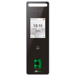 ZKTeco ZK-SPEEDFACE-V3L-FP-W - Control de Acceso y Presencia Facial, huella, tarjeta EM y PIN